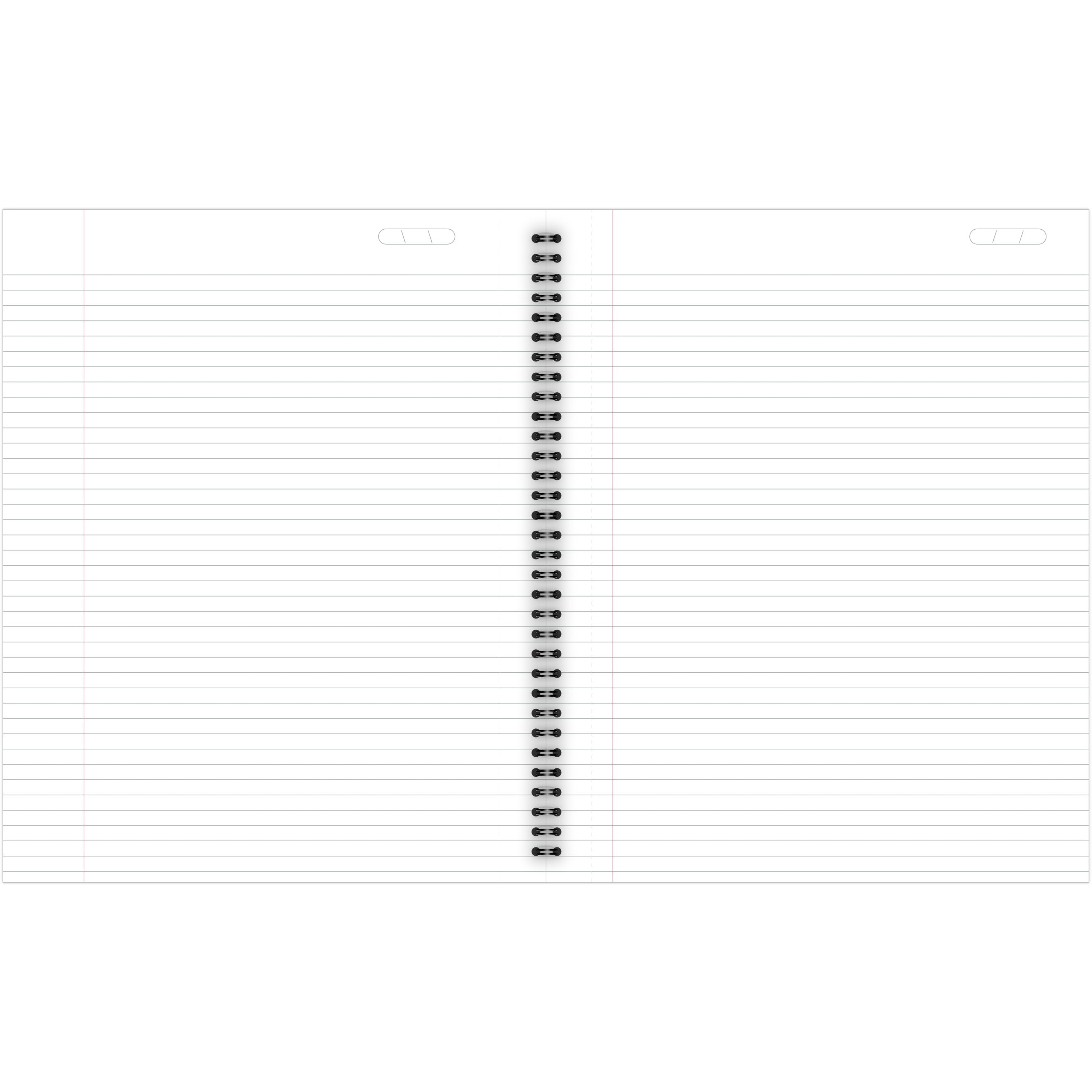 Cambridge Wirebound Legal Ruled Business Notebook, 80 Sheets, 8.25" x 11", Gray