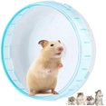 thumbnail image 1 of LLC Souris pour Animaux de Compagnie Gerbilles Rats Silencieux Roue de Course Jouet - 12cm Exercice Spinner Sans Support, 1 of 5