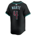 thumbnail image 3 of Men's Nike Ketel Marte Black Arizona Diamondbacks Alternate Limited Jersey, 3 of 3