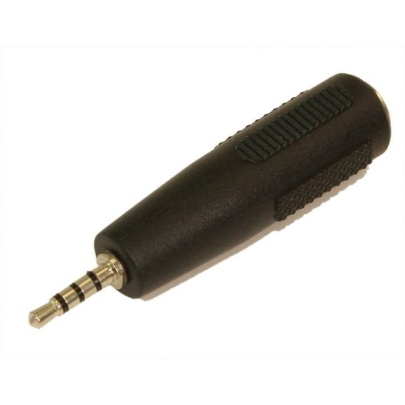 3.5mm 4 Conductor TRRS Female to 2.5mm Male 4 Conductor TRRS Adapter