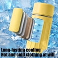 thumbnail image 4 of Vaso portátil para hacer hielo 2 en 1, vaso de acero inoxidable 304 con cierre a presión, ideal para bebidas frías, café y para hacer hielo casero. Perfecto para el hogar, la oficina, el coche y, 4 of 6