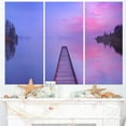thumbnail image 1 of Jetty in a Dawn Lake Wooden Sea Bridge, 1 of 1