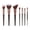 Black & Gold, variant on mdesiwst 7Pcs/Set Makeup Brush Kit Portable Professional Foundation Loose Powder Blush Eyeshadow Concealer Lip Eyebrow Blending Cosmetic Brush Tools