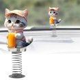 thumbnail image 2 of Adorno de escritorio con gato en 2D de acrílico para decoración del hogar. Pieza decorativa con temática animal., 2 of 7