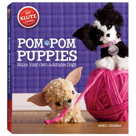 Klutz K556164 Pom-Pom Puppies Book Kit-