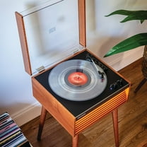 Crosley Dean Record Player In Natural