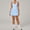 Blue, variant on SKQIT Womens Tennis Dress Built in Bra and Shorts Athletic Dress Golf Outfits Workout