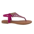 thumbnail image 2 of Nanette Lepore Girl Kids Sandals, Fuschia, 13, 2 of 5