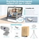 thumbnail image 4 of Cámara web ZIQIAN 1080P USB-C con micrófono para PC, Mac, Android, 4 of 7
