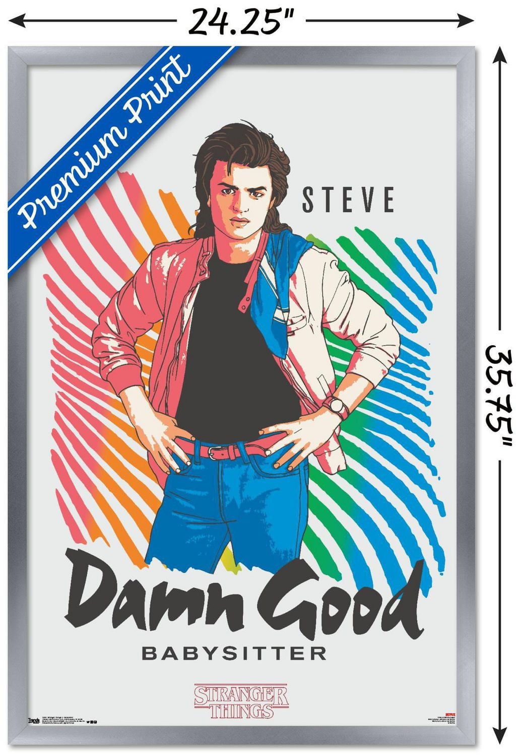 Netflix Stranger Things: Season 2 - Babysitter Wall Poster, 14.725" x 22.375"