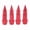 Red, variant on YAHHU Silver Aluminum Alloy Spike Wheel Tire Valve Stem Air Dust Caps Covers 4 Pcs for Cars Trucks Bicycles Universal Fitment High-Pressure Metal Dome Replacement Spares