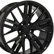 OE Wheels CV25 20x9.5 Rear Rim Fits Base Camaro - ZL1 Style Gloss Black 5x120 - Hollander 5773 (1)