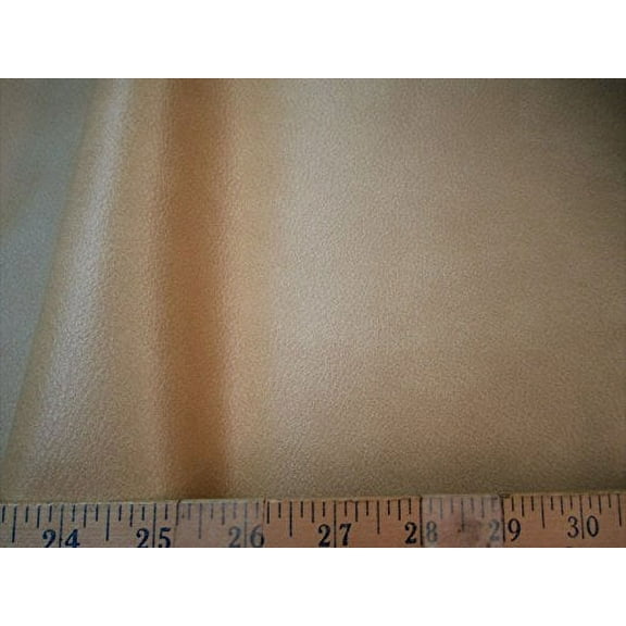 Richloom Fabric Tough Faux Leather Pleather Vinyl Nevis Sandstone PP40