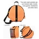 thumbnail image 3 of sweethay Mochila de baloncesto Bolsa de fútbol Mochila de botella de agua de tela Oxford de bolsillo Ropa Deportiva, Zapatos Negro, 3 of 6
