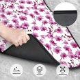 thumbnail image 5 of Uemuo Car Floor Mats - Orchids Flowers Pattern Carpet Floor Mats for Cars, Auto Accessories Front & Rear Car Floor Foot Mat Sets of 4 Pieces, 5 of 6