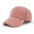 thumbnail image 1 of Sombreros de invierno para mujer, de lana de cordero de color liso, con lengüeta gruesa y cálida, a prueba de viento, 1 of 2