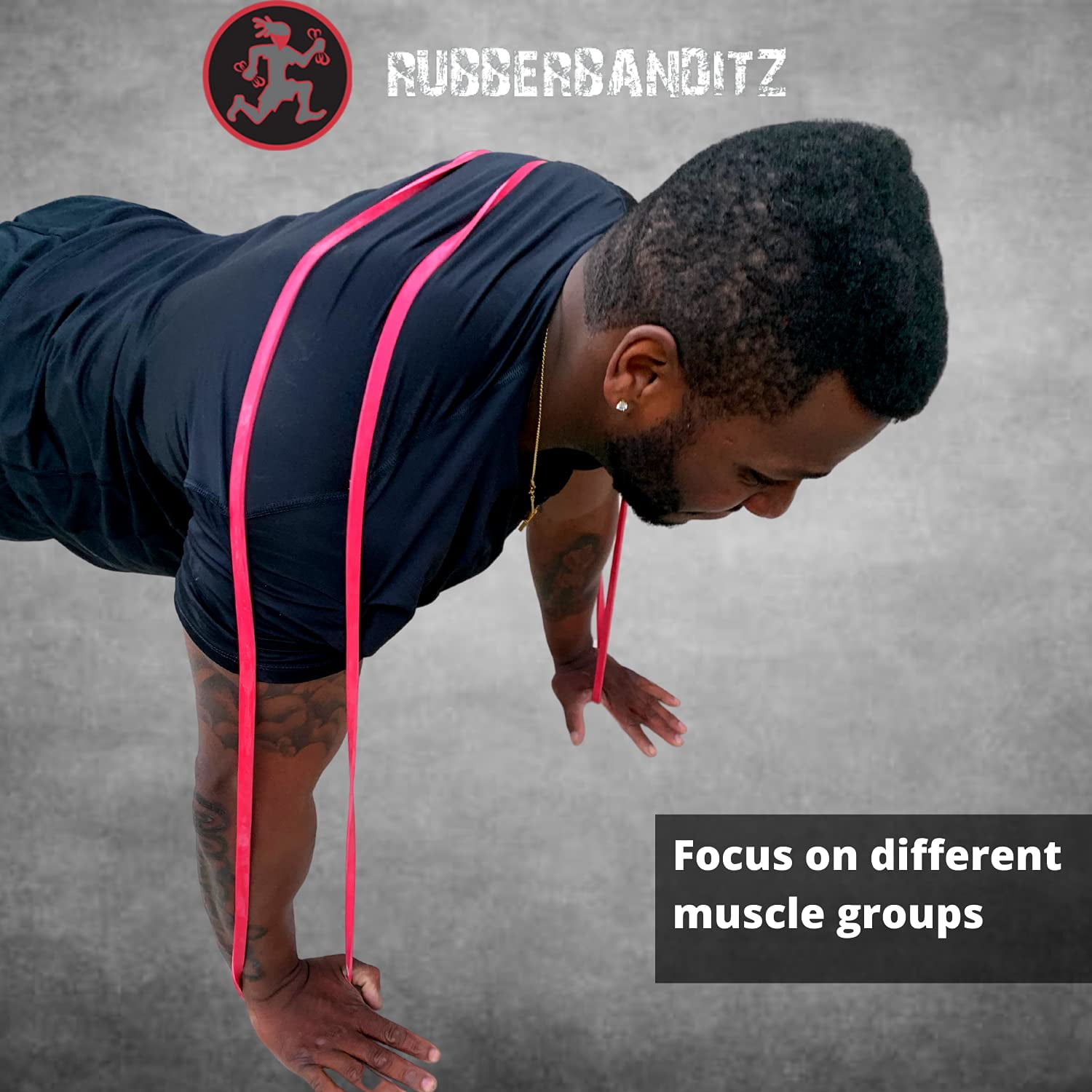 Functional Fitness Bands - Resistance and Workout Bands, Pull Up Assistance & Exercise Bands