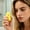 Yellow, variant on Cute Penguin Squishy Stress Relief Toy with Hat and Scarf, Soft TPR Slow Rising Fidget Ball for Kids Adults Office Desk Anxiety Calming