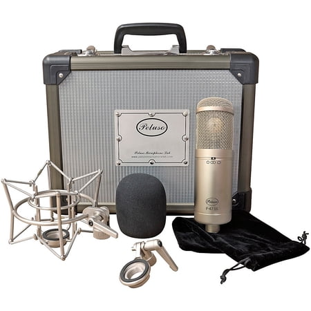 Peluso Microphone Lab P-47 SS Solid-State Large-Diaphragm Multi-Pattern Microphone Kit Nickel price history on PriceWatchPro