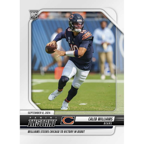 NFL 2024 Instant Football Caleb Williams #26 (Rookie, Steers Chicago to Victory in Debut)