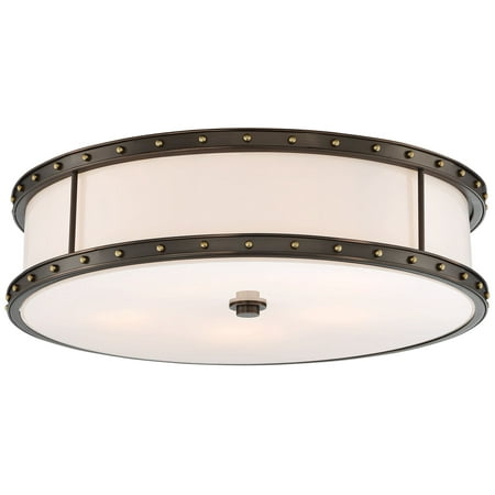 

Minka Lavery Flush Mount 20 1/4 W Harvard Court Bronze LED Ceiling Light