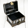 thumbnail image 2 of Cofre del tesoro pirata para niños, colección de tesoros favoritos de los maestros, caja de almacenamiento, 2 of 5