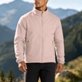 thumbnail image 6 of Casaca Hombre Cameland Men's Spring Coat Thin Outdoor Mountaineering Riding Windproof Work Coat Pink XXXXL, 6 of 7