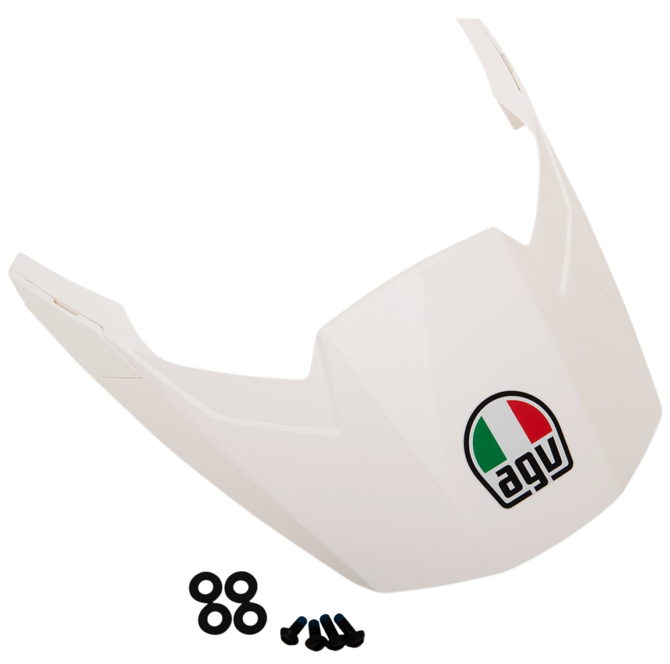 AGV AX9 Helmet Replacement Peak/Visor White