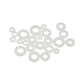thumbnail image 1 of 100 unids / set Blanco Lavadora de nylon de plástico M2 M2.5 M3 M4 M5 M6 M8 Nylon Espaciador plano espaciador plano Lavadora Anillo de junta, 1 of 6