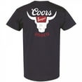 thumbnail image 2 of Coors  Banquet Rodeo Navy Blue Colorway T-Shirt-2XLarge, 2 of 3