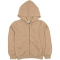 thumbnail image 2 of Leveret Kids & Toddler Boys Girls Sweatshirt Hoodie Jacket Variety of Colors (Size 2-14 Years) (Beige, 2 Years), 2 of 4