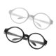 thumbnail image 1 of Gafas de Anteojos Zulema para Muñecas Con Montura Redonda Mini para 18 Muñecas para niñas negro blanco, 1 of 7