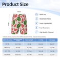 thumbnail image 4 of Cauagu Watermelon Print Swim Trunks for Men,Youth Boys Swim Shorts Compression Liner Beach Shorts Boys' Swimming Shorts 7-20 Years Bathing Suit-Small, 4 of 7