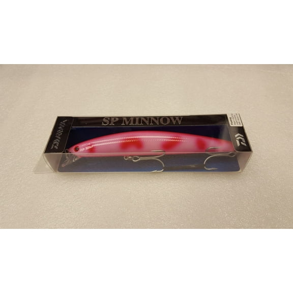 Daiwa Salt Pro SP Minnow Floating Striper Lure, 6", Bubble Gum