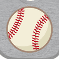 thumbnail image 4 of Inktastic Baseball Sports Ball Boys or Girls Baby Bib, 4 of 4