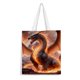 thumbnail image 1 of Dragon Bolso de tela con estampado de lienzo para mujer, bolsa de compras reutilizable y estética, con cremallera interior, regalo para mujer,40*40cm., 1 of 6