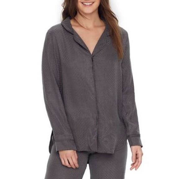 FELINA Magnet Izar Cupro Jacquard Pajama Shirt, US Large, NWOT