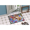 thumbnail image 4 of Carolines Treasures CDCO0200MAT Blue Cats Indoor or Outdoor Mat- 18 x 27, 4 of 4