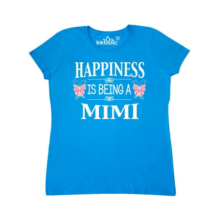 Happiness is being a Mimi with Butterflies Women's T-Shirt