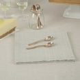 thumbnail image 4 of Restaurantware-4 Inch Mini Spoons, 500 Disposable Tiny Spoons - Heavy-Duty, Pair With Appetizers or Desserts, Rose Gold Plastic Sample Spoon, For Parties, Weddings, Or Catering, 4 of 11
