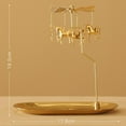 thumbnail image 1 of Sostenedor giratorio de la soporte de lámpara giratorio de NAVIDAD decoración bandeja giratorio candeliere para boda chimenea hogar Colco  Candelero giratorio, 1 of 8