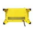 thumbnail image 5 of Hommoo Freestanding Portable Electric Fireplace Stove Heater with 3D Flame Effect, Bright Yellow, 5 of 7