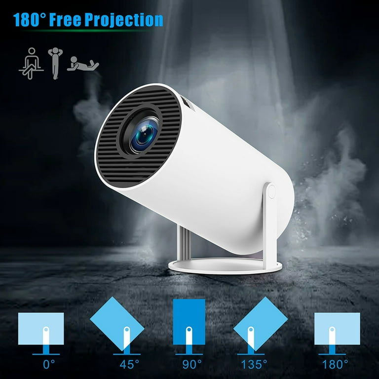 Mini Projector,HY300 Pro Smart Projector,4K Projector with Mini Projector,HY300 Pro Smart Projector,4K Projector with