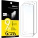 thumbnail image 3 of NEW'C [Paquete de 3 protectores de pantalla de vidrio templado diseñados para iPhone 14, 13, 13 Pro (6,1"), aptos para fundas, antiarañazos, sin burbujas, ultrarresistentes, 3 of 4