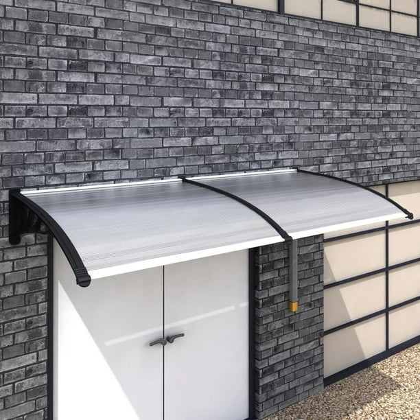 94" x 39" Door Canopy, Window Awning Canopy Cover, Patio Awning Outdoor Front Window