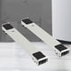 thumbnail image 1 of Soporte de Base antideslizante para refrigerador, herramienta de fácil movimiento ajustable con ruedas, 2 uds., 1 of 9