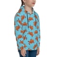 thumbnail image 3 of Sikiie Turtle Youth Hoodie Sweatshirt Pullover Hooded Classic Casual Essentials Hoodiefor Boys Girls Kids -Large, 3 of 6