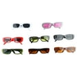 thumbnail image 2 of 8Pcs Small Frame Vintage Sunglasses Casual Retro Style Rectangular Sunglasses for Men Women, 2 of 14