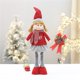thumbnail image 2 of Adorno Navideño Telescópico De Tela Con Muñeco Y Muñeca Para Decoración, 2 of 7