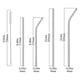 thumbnail image 4 of Pajitas de acero inoxidable Pajitas reutilizables Pajitas reutilizables Pajitas de metal Pajitas de metal Cepillos de limpieza 18 piezas, 4 of 6